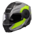 Kask motocyklowy szczękowy LS2 Scope II Duria Grey H-V Yellow + Pinlock